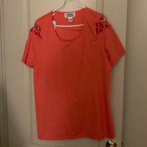 Anthony Richards orange 2x capri set